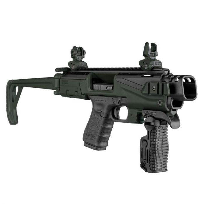 Kit de conversion FAB Defense KPOS Scout hybride aluminium-polymère pour Glock