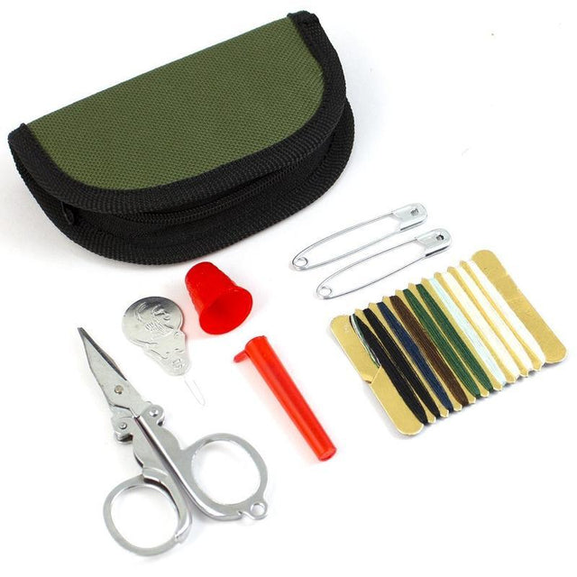 Kit de couture Mil-Tec compact en étui nylon enduit PVC