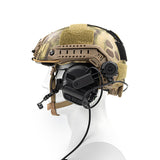 Kit de fixation Earmor M19C pour casques de communication M31 et M32 sur rails ARC