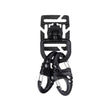 Kit de fixation MOLLE Mil-Tec en polyoxyméthylène avec 4 mousquetons en S et 2 D-Ring Duraflex pivotants 360°