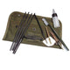 Kit de nettoyage Mil-Tec type US Army pour armes calibre 7,62 mm (AK, Mauser, .30-06)