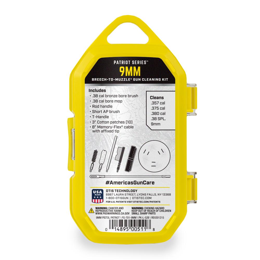 Kit de nettoyage Patriot Series Otis [cal .38 / 9 mm]