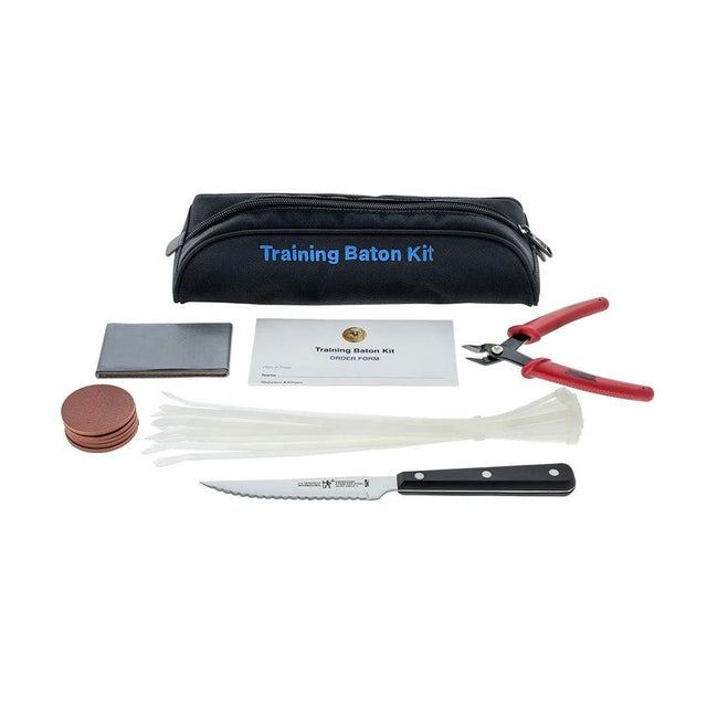 Kit de réparation ASP pour bâton d’entraînement 20 colliers coupe-fil et étui