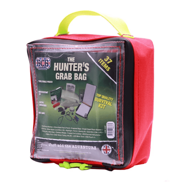 Kit de survie BCB 20 pièces en pochette nylon 500D compartimentée 14 x 15 x 7 cm