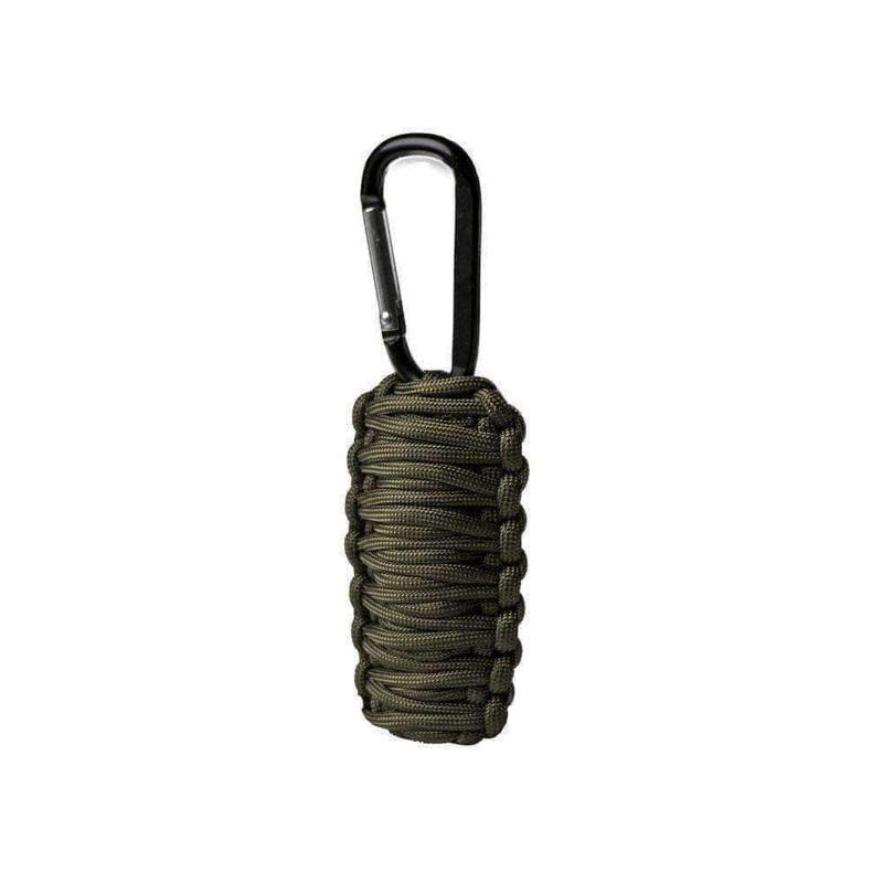 Kit de survie Mil-Tec compact avec 3 m de paracord polyester et accessoires de survie