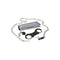 Kit de transfèrement Transport Kit ASP chaîne acier et menottes rigides Ultra