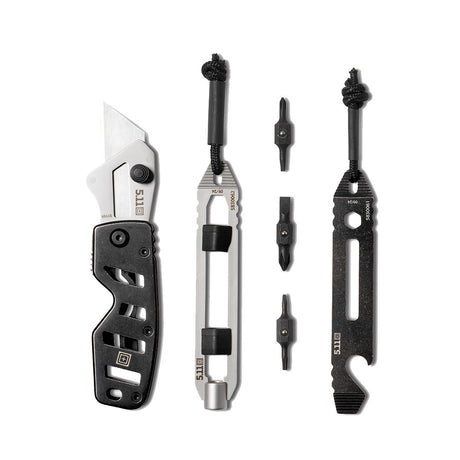Kit d'outils 5.11 Tactical Utility Gift Set 3 pièces couteau porte-embouts et multifonction