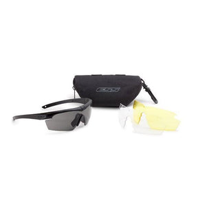Kit lunettes de protection balistique ESS Crosshair 3LS à trois écrans interchangeables