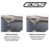 Kit masque balistique ESS Influx AVS, deux écrans polycarbonate 3 mm, EN 166 et ANSI Z87.1