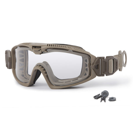 Kit masque balistique ESS Influx ventilation AVS réglable et 2 écrans de 3 mm