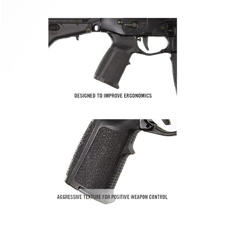Kit poignée pistolet MIAD GEN 1.1 Type 2 Magpul pour AR10 avec trois dos interchangeables