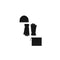 Kit polaire GK Safetek bonnet tour de cou et gants 100 % polyester deux tailles