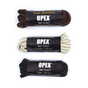 Lacets ronds pour rangers OPEX 100 % polyester pour œillets de 5 mm minimum
