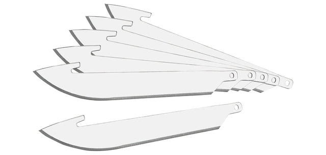 Lame de rechange Outdoor Edge Outdoor Edge - Lames Razor-Lite acier 420 J2 lame 89 mm