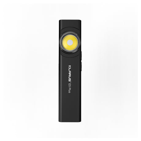 Lampe de casque Klarus E5 PLUS 650 lumens portée 32 m IPX4 en alliage d'aluminium de qualité