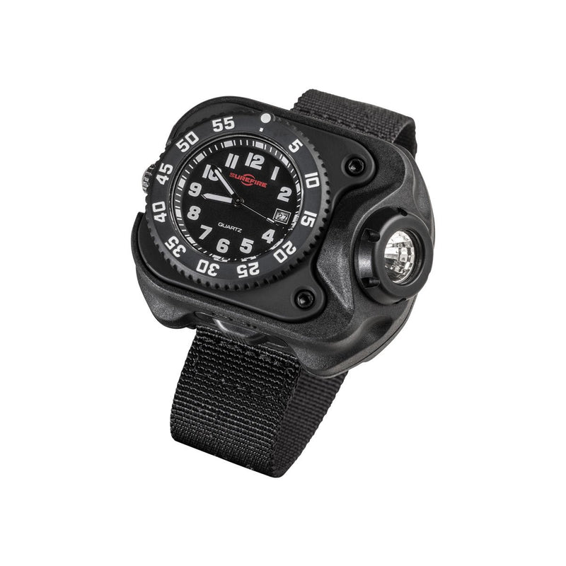 Lampe de poignet Surefire 2211 Signature 300 lumens rechargeable avec montre intégrée