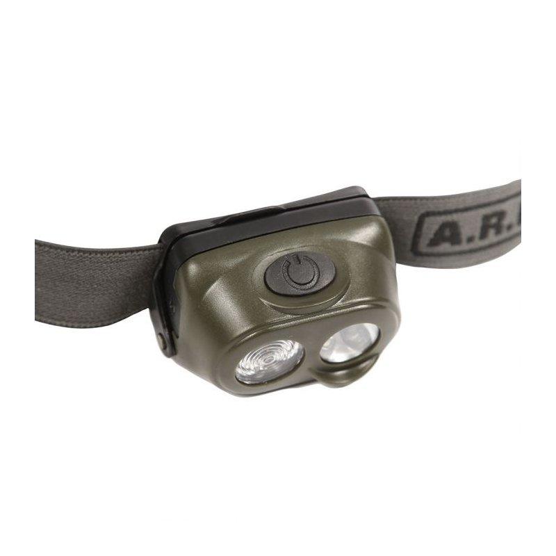 Lampe frontale Ares 1W + 4 LED