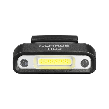 Lampe frontale Klarus HC3 100 lumens portée 15 m IPX5 en polymère