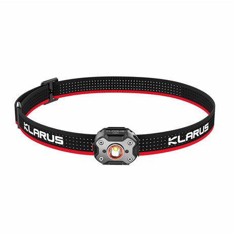 Lampe frontale Klarus HM3 670 lumens portée 90 m IPX5 en polymère
