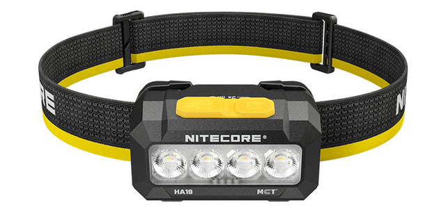 Lampe frontale Nitecore HA19 600 lumens portée 130 m étanche IP68