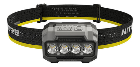 Lampe frontale Nitecore HA23 UHE 600 lumens portée 132 m étanche IP68