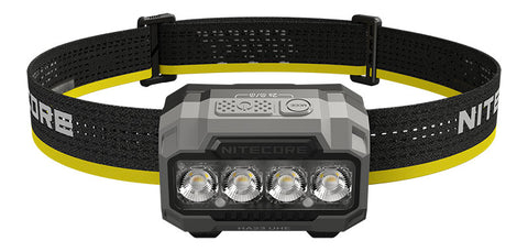Lampe frontale Nitecore HA23 UHE 600 lumens portée 132 m étanche IP68
