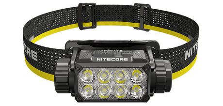 Lampe frontale Nitecore HC75 UHE 3 000 lumens portée 192 m rechargeable USB-C étanche IP68