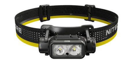 Lampe frontale Nitecore NU43 1 400 lumens portée 130 m rechargeable USB-C étanche IP68
