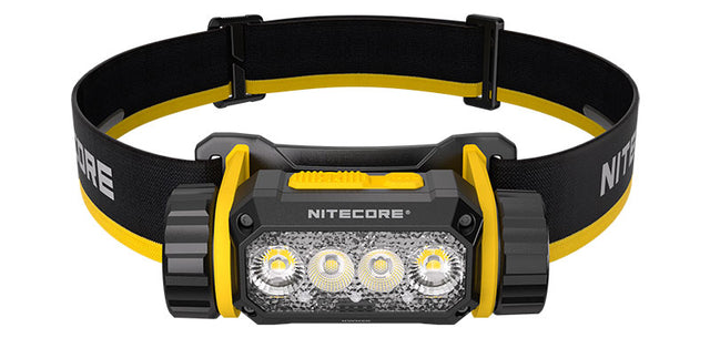 Lampe frontale Nitecore NWH20 600 lumens portée 89 m rechargeable USB-C étanche IP66