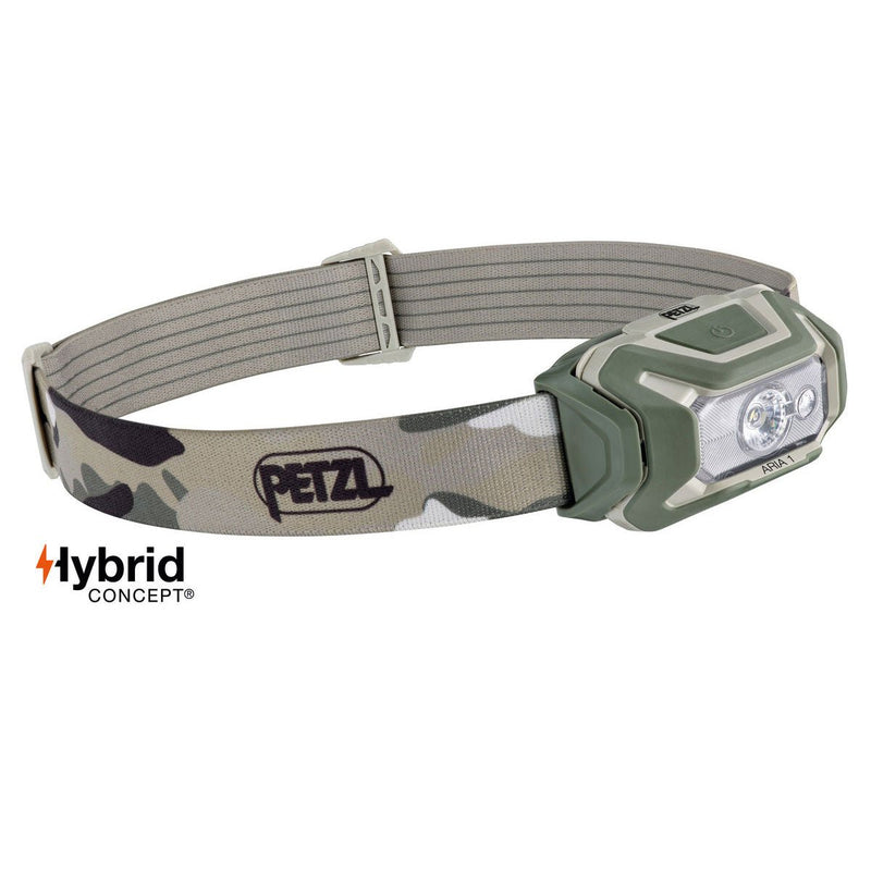 Lampe frontale Petzl ARIA 1 RGB 350 lumens, IP67, éclairage de proximité coloré