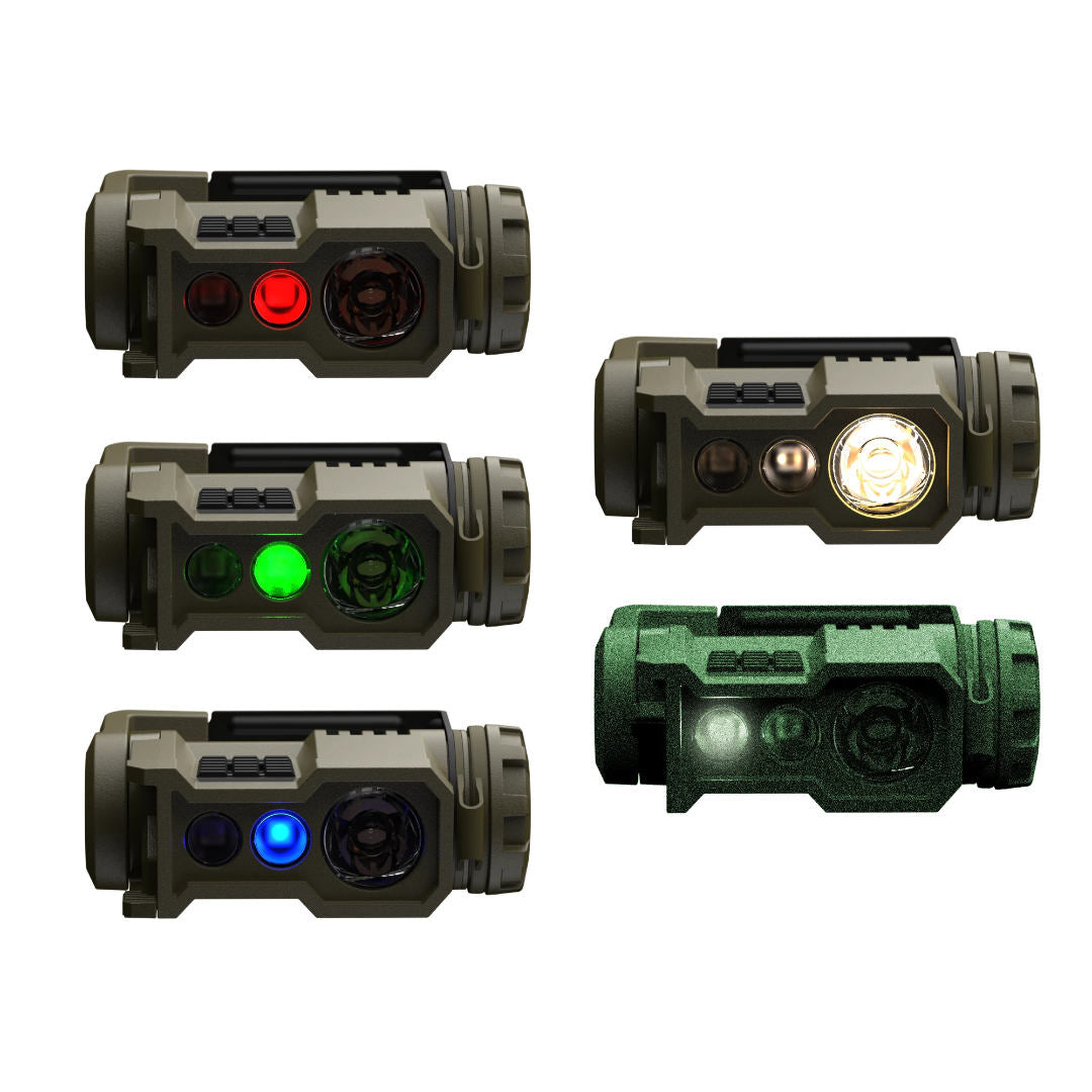 Lampe frontale Princeton Tec Ghost X MPLS 300 lumens infrarouge 940 nm trois platines