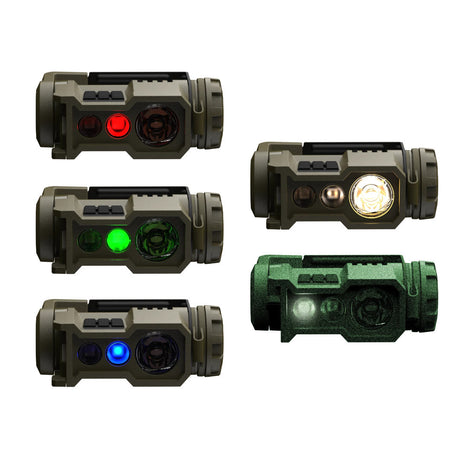 Lampe frontale Princeton Tec Ghost X MPLS 300 lumens infrarouge 940 nm trois platines