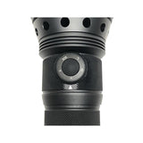 Lampe projecteur Powertac X10K 9 500 lumens 490 000 candela portée 1 400 mètres