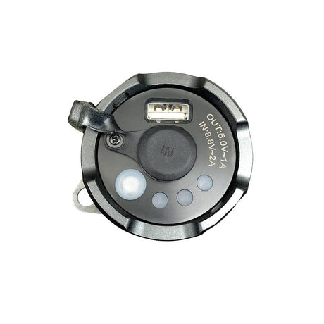 Lampe projecteur Powertac X10K 9 500 lumens 490 000 candela portée 1 400 mètres