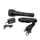 Lampe projecteur Powertac X10K 9 500 lumens 490 000 candela portée 1 400 mètres
