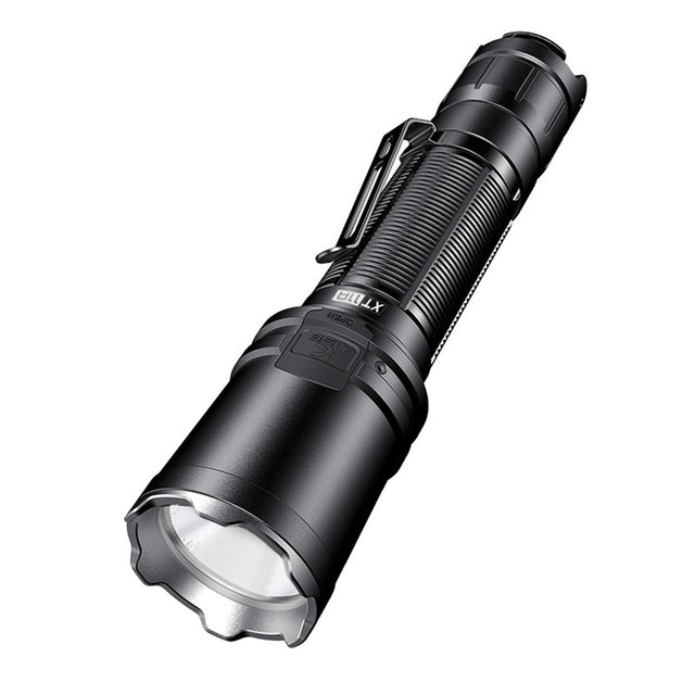 Lampe tactique Klarus XT11R 1 300 lumens portée 300 m IPX8 en alliage d'aluminium de qualité