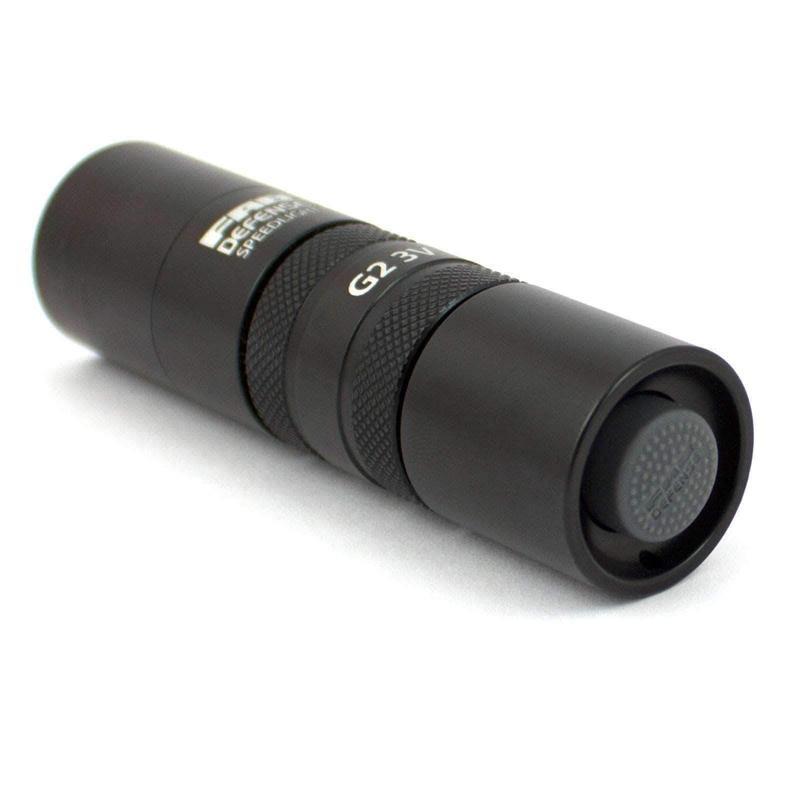 Lampe tactique pour arme FAB Defense Speedlight G2 378 lumens 1 pouce en aluminium (3V/6V)
