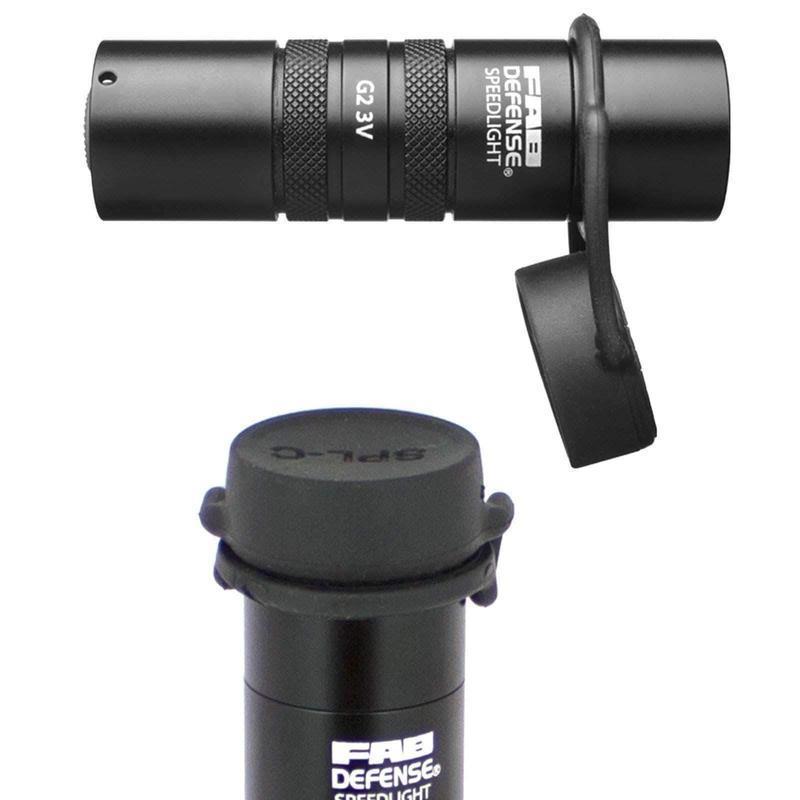Lampe tactique pour arme FAB Defense Speedlight G2 378 lumens 1 pouce en aluminium (3V/6V)