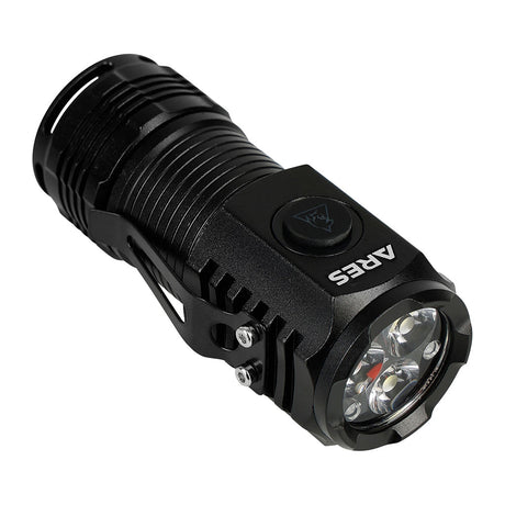 Lampe torche Ares Pocket en aluminium 2000 lumens rechargeable à culot magnétique