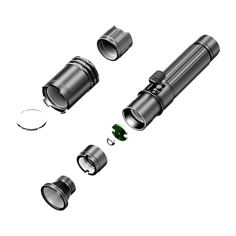 Lampe torche Klarus A1 PRO 1 300 lumens portée 230 m IPX6 en alliage d'aluminium de qualité