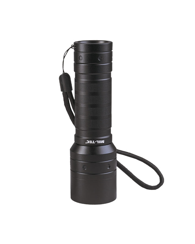 Lampe torche Mil-Tec Mission 520 à LED Cree XP-G 520 lumens portée 275 m avec housse