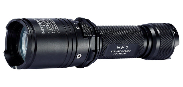 Lampe torche Nitecore EF1 830 lumens portée 270 m étanche IP54 autonomie jusqu'à 150 h