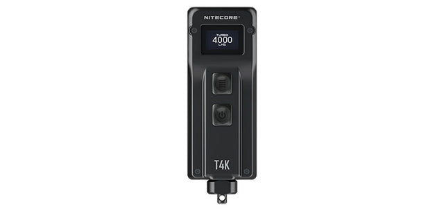 Lampe torche Nitecore T4K 4 000 lumens portée 209 m rechargeable autonomie jusqu'à 67 h