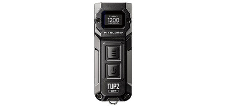 Lampe torche Nitecore Tup 2 1 200 lumens portée 125 m rechargeable USB-C étanche IP54