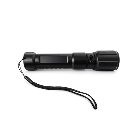 Lampe torche OPEX P13 rechargeable USB-C six modes portée 163 m avec étui