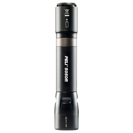Lampe torche Peli 5050R LED rechargeable 883 lumens, portée 201 m, 164 g
