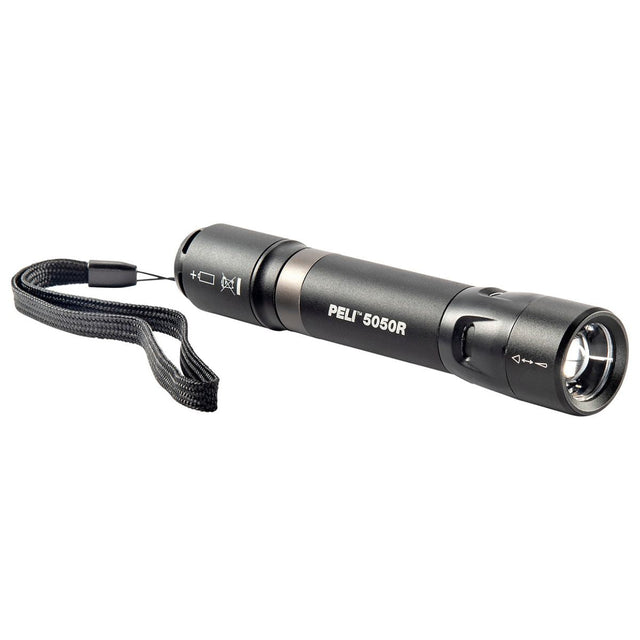 Lampe torche Peli 5050R LED rechargeable 883 lumens, portée 201 m, 164 g