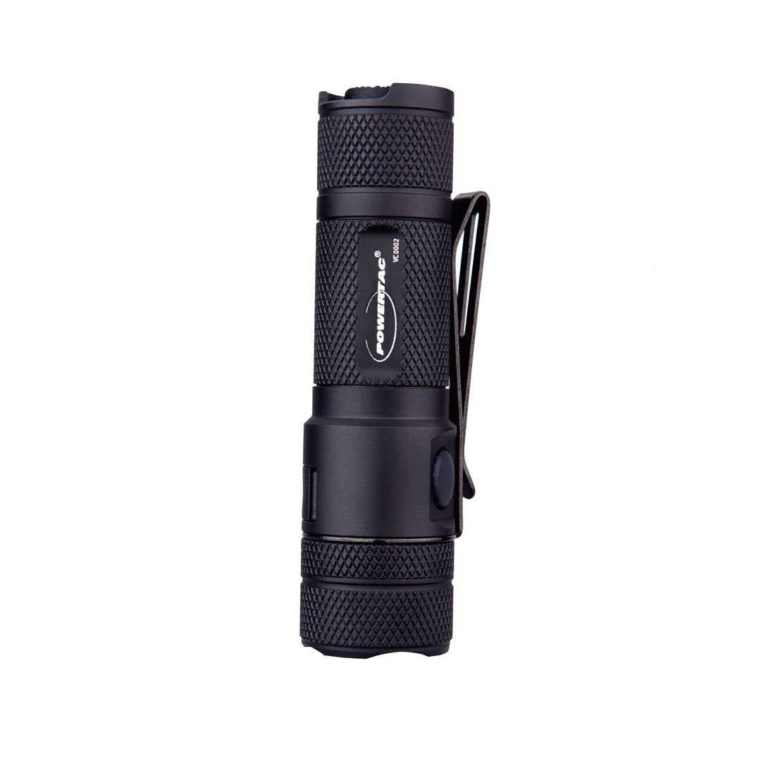Lampe torche Powertac Cadet G4 1 200 lumens 14 400 candela pour 8,5 cm de long