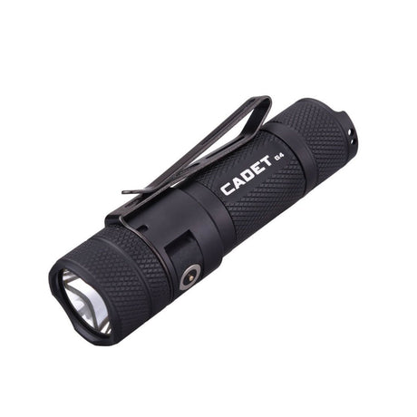 Lampe torche Powertac Cadet G4 1 200 lumens 14 400 candela pour 8,5 cm de long