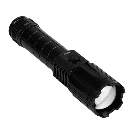 Lampe torche tactique Ares en aluminium 1800 lumens rechargeable avec batterie externe